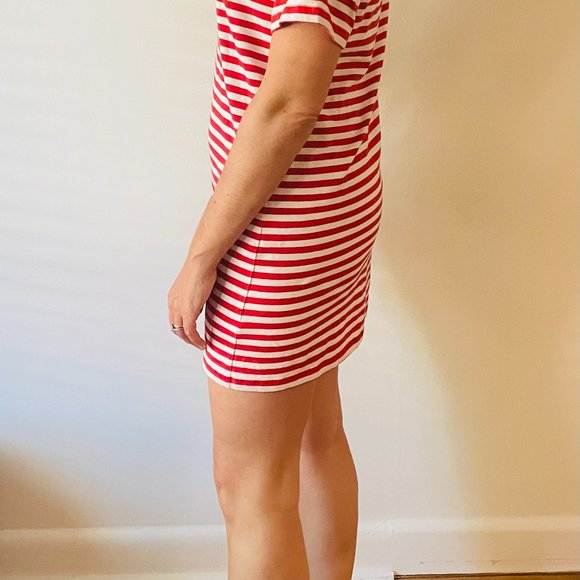 Cute Stripe tshirt dress - Picture 3 of 6